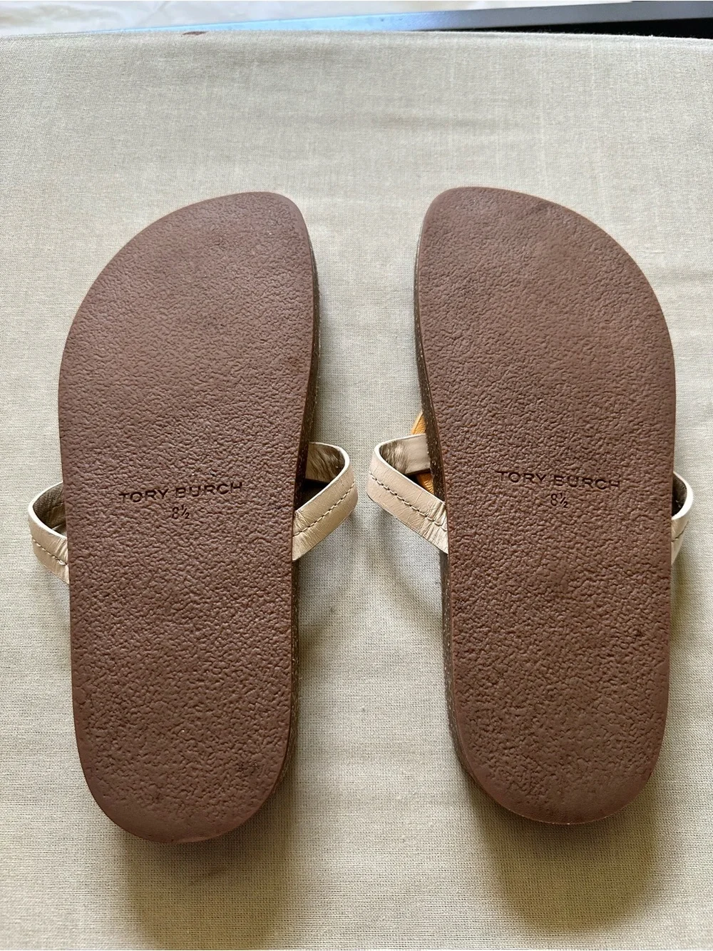 Tory Burch  Miller Logo Thong Sandals